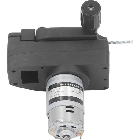 Alimentatore di filo di saldatura in ottone ABS, motore per alimentatore di filo di saldatura da 0,6 a 1,0 mm, bassa rumorosità, DC24V-Crezuo