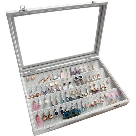 Lot de 4 bacs de rangement transparents en plastique avec poignée pour armoires de cuisine, 26 x 24 x 10 cm (1/5)