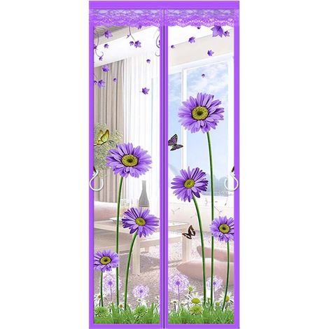 Moustiquaire Porte AimantéE 70x200cm, Balcon (1/5)