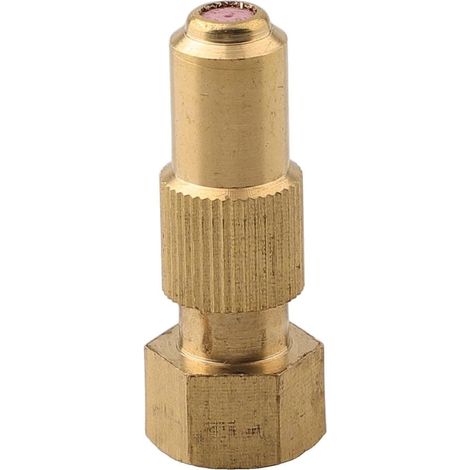 Buse de pulvérisation agricole réglable haute pression en cuivre pour systèmes d'arrosage jardin et agricoles, design étanche, facile à installer, taille 16 x 41 8 mm, pi simple (1,8 trou) - 0.8 hole (1/5)