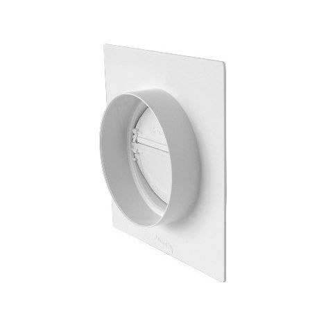 Placca passaggio a muro per tubo cappa tondo FIRST D125 mm
