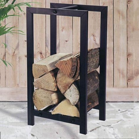Range Bûches intérieur 60 X 30 . Idéal rangement bois de chauffage (1/4)