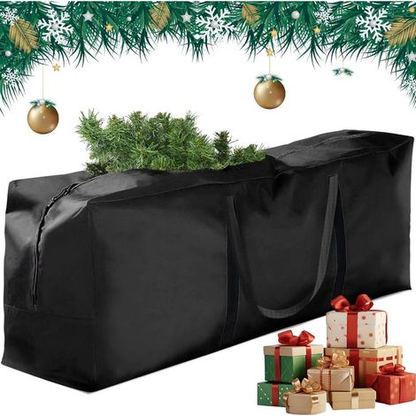 XXL Sac de Rangement pour Coussins de Meubles de Jardin Sapin Noel Sac de Rangement, Housse de Protection pour Coussins AntiUV de Rangement pour Le Sapin Noel (1/5)