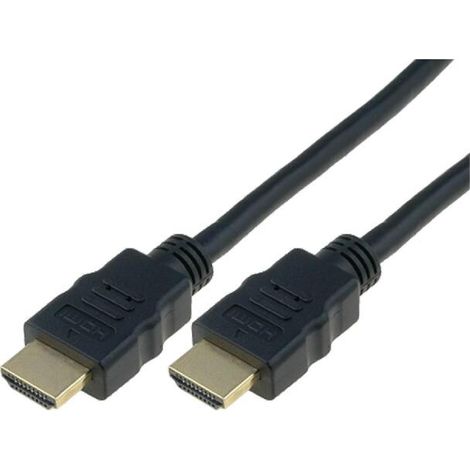 Cable HDMI 2.0 prise male des deux cotes 3m - Noir