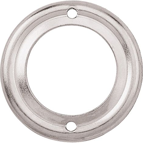 Itar – Rosace décorative en acier zingué – Trou intérieur Ø 20 mm – Finition élégante pour installations décoratives