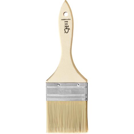 Pinceau de peinture 70 mm - Pinceau plat pour vernis - Huiles - Peinture murale - Acrylique - Pinceau de peinture sur bois et métal (1/5)