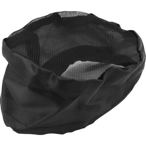 Lot de 2 filtres de Couverture d'aération pour Tente de Culture, Filtre de Conduit avec Bande élastique et Boucle de Fixation, Grille Noire pour Ventilateur d'extraction (1/4)