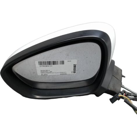 [PRODUIT D'OCCASION] Retroviseur Exterieur Electrique Gauche CITROEN C3 ♻️ Ref Oe. 8154aq - Garantie à vie (1/4)