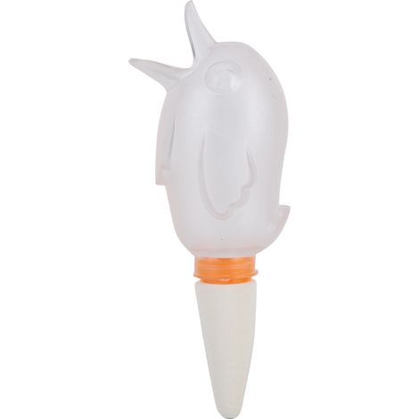 Arrosoir automatique oiseau 60ml système goutte-à-goutte pour plantes d'intérieur décoration céramique blanc sans électricité (1/5)