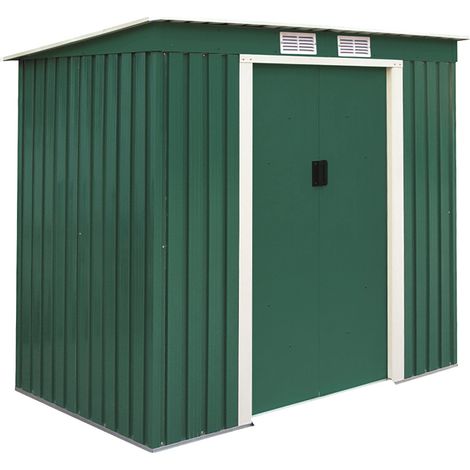 CASETA METALICA STORE ROOM VERDE 2,13x1,30x1,73 M NORTENE (1/5)