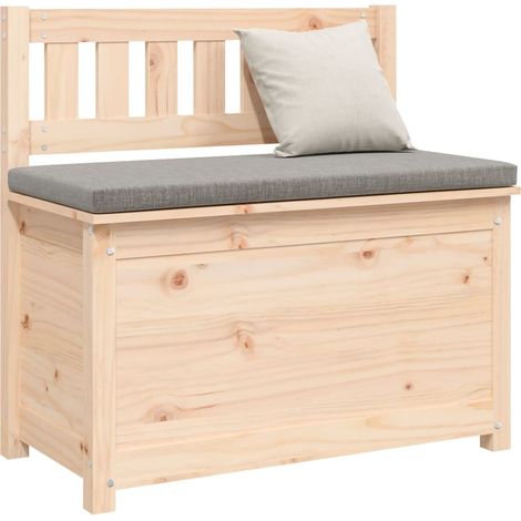 Banco banco 80 x 41 x 77 cm madera maciza de pino 020010649