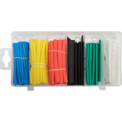YATO ASSORTIMENT GAINE THERMORÉTRACTABLE YT-068668 POLYOLÉFINE, IRRADIÉ (PEX) (1/4)