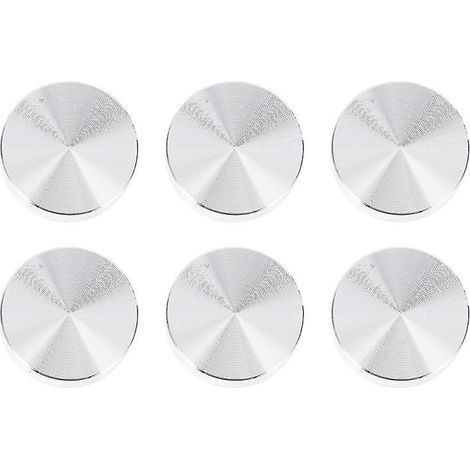 6 disques circulaires en aluminium (1/3)