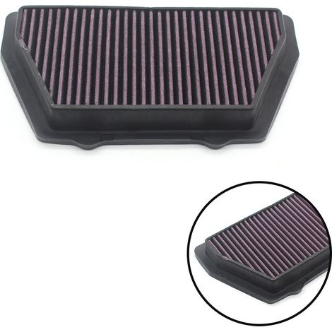 High flow air filter element for Honda CBR1000RR, 2008-2013.