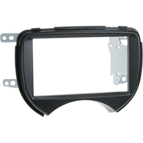 Kit Support autoradio compatible avec Nissan Micra K13 Noir