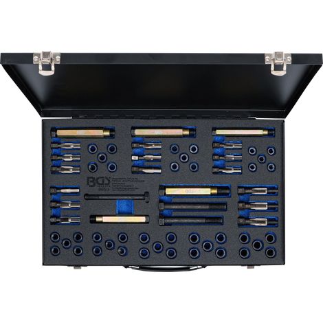 BGS Kit de reparación de roscas de bujías incandescentes M8 - M9 - M10 - M12 - 8653