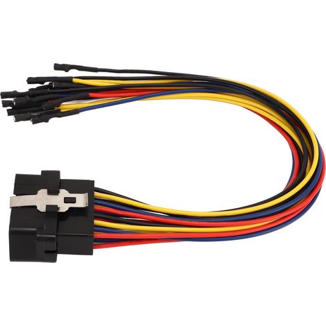 Adaptateur OBD2 mâle 16 broches sans soudure pour diagnostic, lecture et effacement des codes défauts, câble de liaison (1/5)