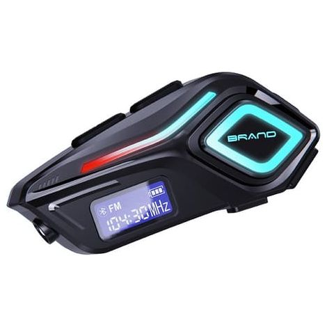 Écouteurs Bluetooth 2-en-1 pour casque de moto avec microphone, réduction de bruit et son stéréo (1/5)
