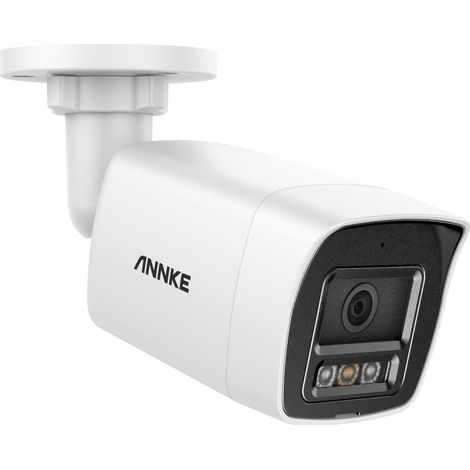 Caméra de surveillance extérieure PoE IP Détection Personne Véhicule Vision Couleur 100 pieds IP67 Vidéosurveillance 24/7 Fente (1/5)