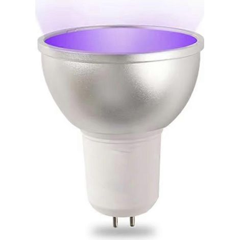 Ampoule LED intelligente WiFi GU5.3 RGBCW 5W à intensité variable, compatible Tuya, Zigbee, Alice, Alexa et Google Home. (1/5)