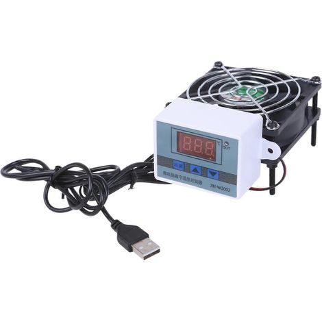 cm USB-Lüfter, 44 CFM, automatischer PC-Router-Lüfter mit Temperaturregelung für elektronische Geräte, mehrfarbig (1/5)