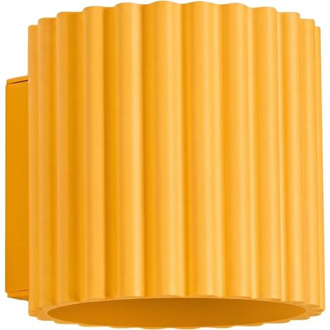 Wandleuchten AURA gelb 1xG9 10cm Aluminium Sollux (1/5)