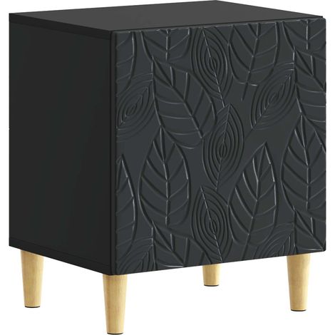 Nachttisch Schwarz 43 x 34,5 x 50 cm Holzwerkstoff vidaXL