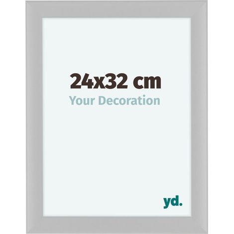 yd. - Cadre photo 24x32 - Blanc Brillant - MDF - Como (1/5)