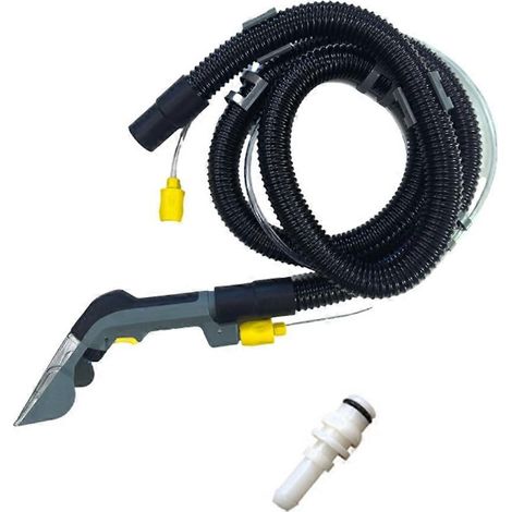 Ersatz-Saugschlauch, Griff und Griffverbinder für Kärcher Puzzi 8/1 und Puzzi 10/1 Auswurfmaschine (2,5 m). (1/5)