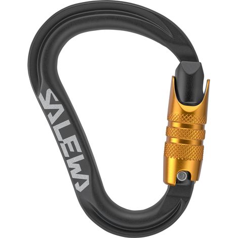 Salewa ortles HMS C.3 M Unisex-Karabiner schwarz 00-00000720040443 (1/4)