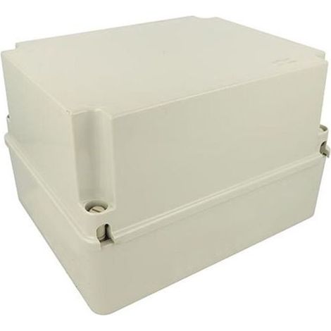 Boite de dérivation étanche IP67 310x230x180mm, avec couvercle opaque, bords lisses