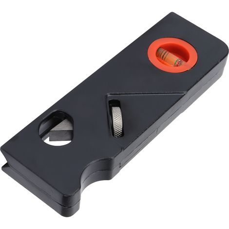 Rabot à chanfreiner pour le travail du bois, outil d'aplanissement des bords et des angles, chanfreinage pour le bricolage, noir (1/5)
