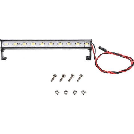 Support 135mm Universel Haute Luminosité 10 LED Plafonnier Voiture Modèle 1/10 Accessoire Extérieur (1/5)