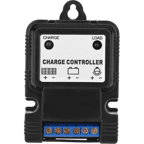 Contrôleur de Charge de Panneau Solaire 3a Contrôleur de Charge Solaire 9 × 6 × 3 Pwm 6v 12v 3a Régulateur de Contrôleur de Panneau Solaire Portable avec Indicateur (1/5)