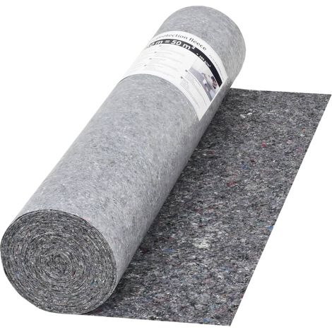 Bâche de protection contre peinture 50 m 280 g/m² Gris