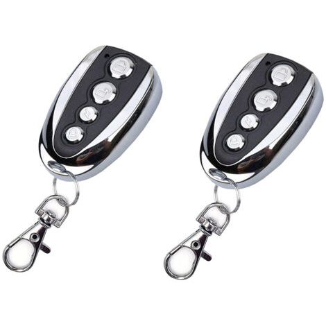 Émetteur à main 433 MHz pour porte de garage – Compatible Nice Flor-S, DITEC – Réglage facile – 4 canaux pour contrôle multiple