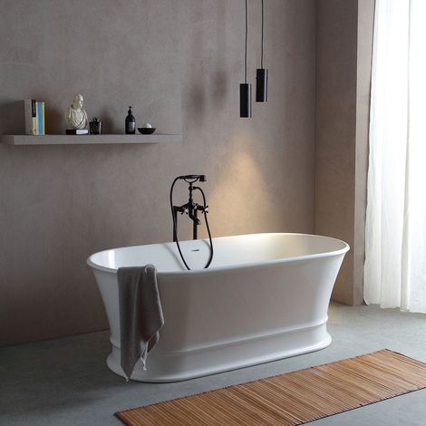 Vasca Da Bagno Centro Stanza Ovale Classica Sofia