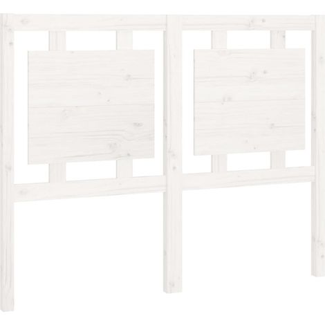 Maison Exclusive - Cabecero de cama madera maciza de pino blanco (1/5)