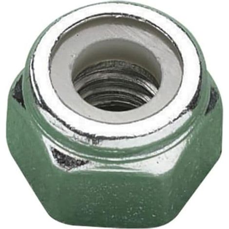 Metalmate Type P Nylon Insert Nut Zinc Plated M20 - Box of 25