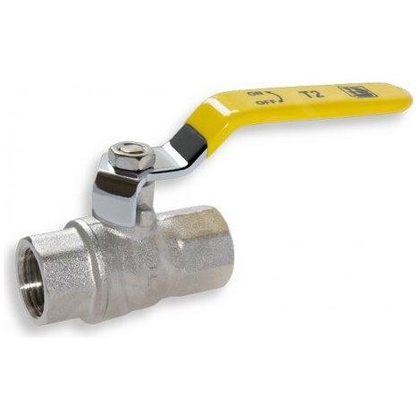 Robinet gaz Ferro g61 étanchéité PTFE double joint (1/2)