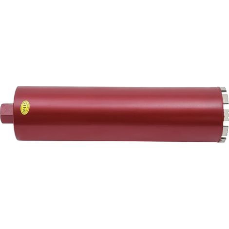 Foret à carotte, diamètre 112 mm, perçage à sec et à humide, Rouge (1/2)