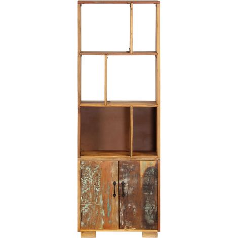 Maison Exclusive - Bücherregal 60x35x180 cm Altholz Massiv