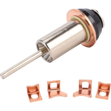 Kit de réparation de reconstruction de solénoïde de démarreur, Contacts de piston 128000 à 7390, remplacement à longue durée de vie pour passeport 1994 à 2002. (1/4)