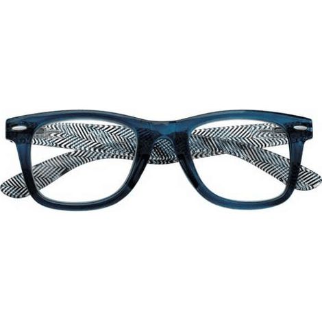 Blau gestreifte Lesebrille +2,50 B16 Zippo