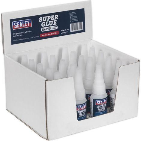 Sealey Rapid Set Super Glue 20g - Pack of 20 SCS304 (1/3)