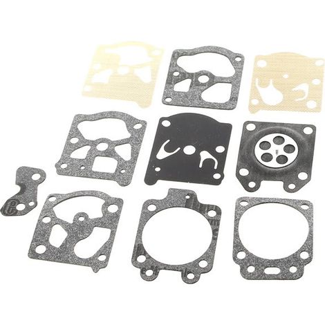 Kit joints carburateur D20-WAT – Accessoire pour débroussailleuse – Compatible avec Stihl, Husqvarna, Zama – Pour entretien moteur – Walbro