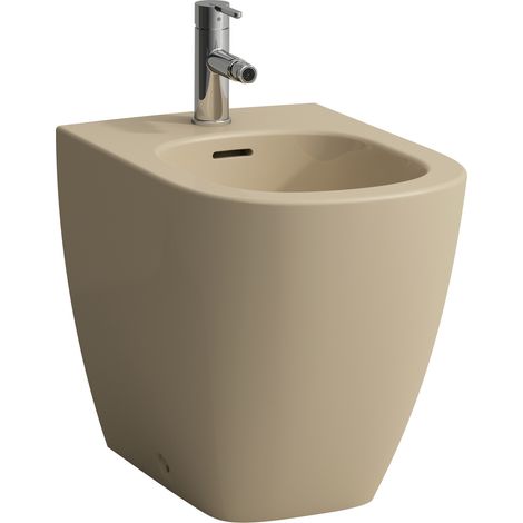 LAUFEN LUA Bidet au sol, avec trop-plein, 1 trou pour robinet,