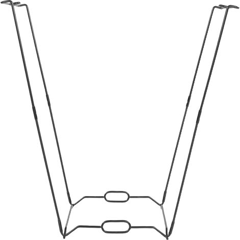 Support de sac poubelle pliable pour sacs de 13 gallons, support à ordures d'extérieur en acier inoxydable pour camping-car et camping-car