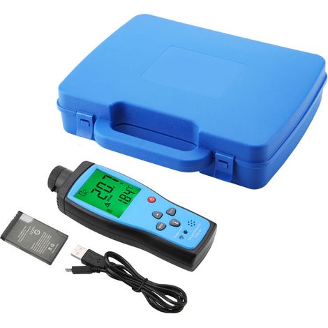 Medidor de oxígeno portátil AR8100, detector de oxígeno recargable para exteriores e industria, 100-240V (1/5)