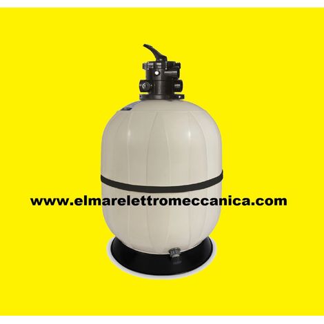 14 m3/h Diametro 620 mm Filtro a Sabbia 6 Vie x Pompa Piscina